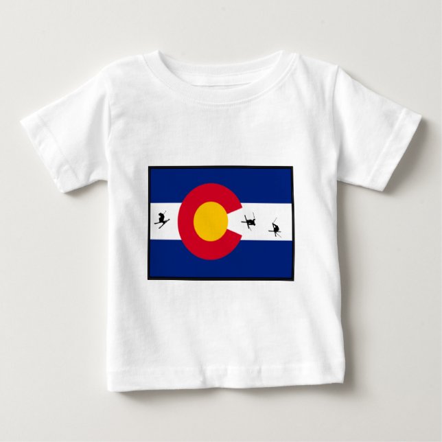 CAMISETA PARA BEBÊ COLORADO (Frente)