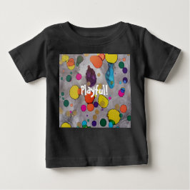 Camiseta Para Bebê Colorida e Design Whimsical!