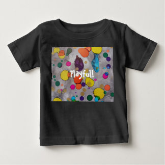 Camiseta Para Bebê Colorida e Design Whimsical!