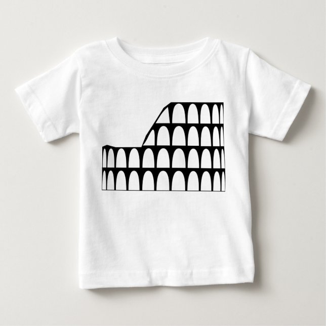 Camiseta Para Bebê Colosseum (Frente)