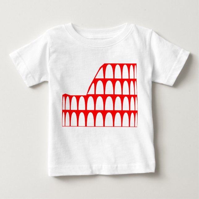Camiseta Para Bebê Colosseum (Frente)