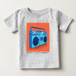 Camiseta Para Bebê Com a minha caixa