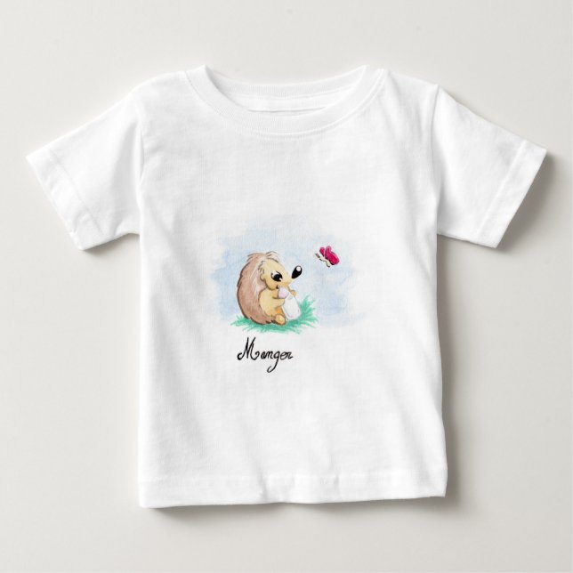 Camiseta Para Bebê Coma (Frente)