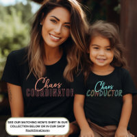 Comandante do Caos Divertido Fofo Texto Colorido I