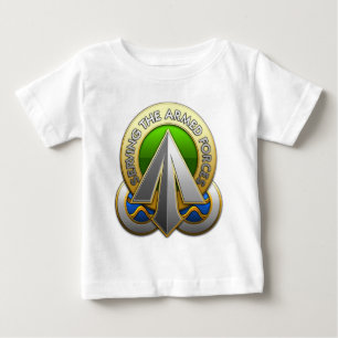 Camiseta Para Bebê Comando de Distribuição e Implantação de Superfíci