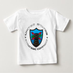 Camiseta Para Bebê Comando Estratégico dos EUA