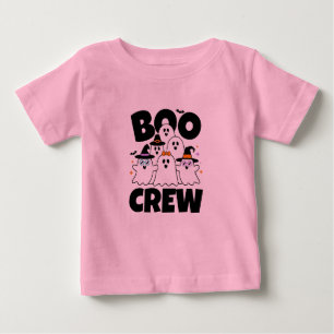 Camiseta Para Bebê Combinação da Família de Halloween da Tripulação d