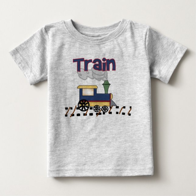 Camiseta Para Bebê Comboio na via (Frente)