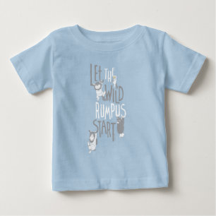 Camiseta Para Bebê Comece o Rumpus Selvagem