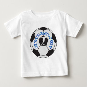 Camiseta Para Bebê comer dormir futebol repetir