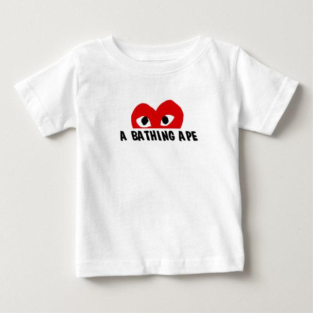 CAMISETA PARA BEBÊ COMME DES GARCONS (Frente)