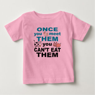 Camiseta Para Bebê Compaixão Animal
