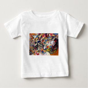 Camiseta Para Bebê Composição VII de Kandinsky