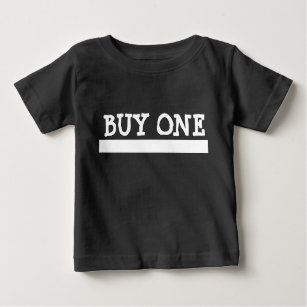 Camiseta Para Bebê Comprar Gêmeo 1 Receba Um Gratuito