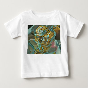 Camiseta Para Bebê cone de sorvete de Verão