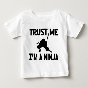 Camiseta Para Bebê Confie em mim