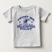 Confie em mim meu Pai é um piloto de helicóptero