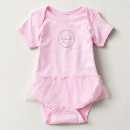 Camiseta Para Bebê Conjunto Cute Funny 'Qtiful' Engraçado para Bebê