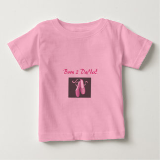 Camiseta Para Bebê conjunto de corpo do tutu de dança do nascer 2