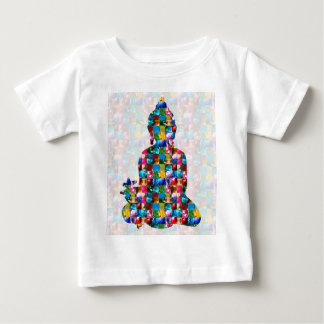 Camiseta Para Bebê Consciência de BUDDHA: Rolado em JÓIAS