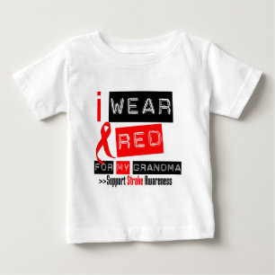 Camiseta Para Bebê Consciência do curso eu visto a fita vermelha par