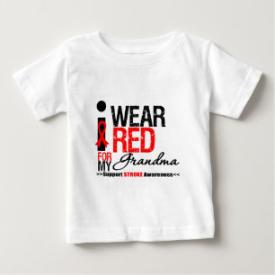 Camiseta Para Bebê Consciência do curso eu visto a fita vermelha par
