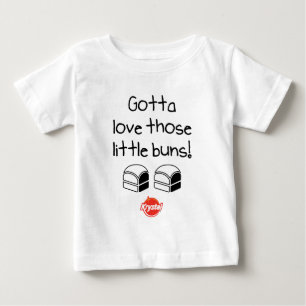 Camiseta Para Bebê Conseguiu amar aqueles bolos pequenos