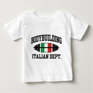 Camiseta Para Bebê Construção de banco italiano