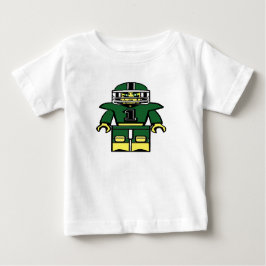 Camiseta Para Bebê Construído para o Tee de Futebol deste Bebê