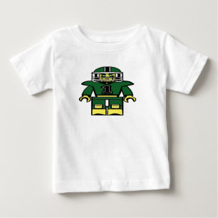 Camiseta Para Bebê Construído para o Tee de Futebol deste Bebê