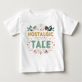 Camiseta Para Bebê "Conto Nostálgico.