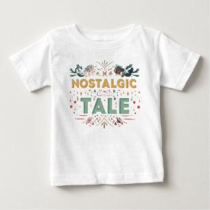 Camiseta Para Bebê "Conto Nostálgico.