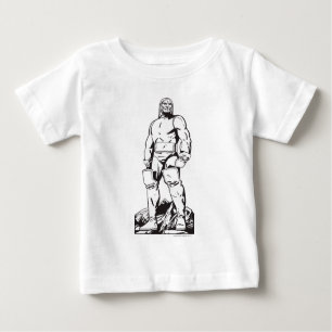 Camiseta Para Bebê Contorno Darkseid
