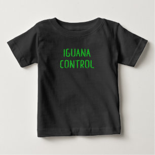 Camiseta Para Bebê Controle Iguana - Presente do Pet Iguana do Lover
