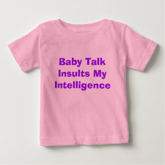Camiseta Para Bebê Conversa de bebê