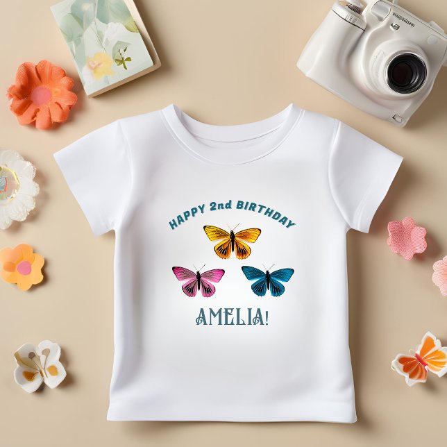Camiseta Para Bebê Convidada de Honra do Aniversário da Menina Borbol (Criador carregado)