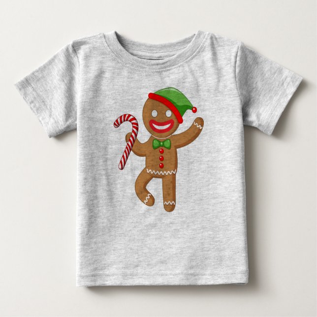 Camiseta Para Bebê Cookie Baby T-Shirt (Frente)