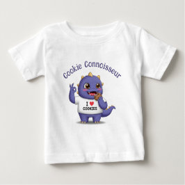 Camiseta Para Bebê Cookie Connoisseur