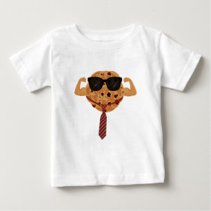 Camiseta Para Bebê Cookie difícil - Legal