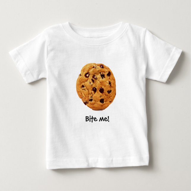 Camiseta Para Bebê Cookie T-shirt (Frente)