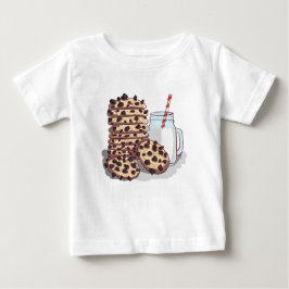 Camiseta Para Bebê Cookies de suporte emocionais