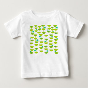 Camiseta Para Bebê Copas Modernas do Século médio 