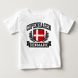 Camiseta Para Bebê Copenhaga Dinamarca