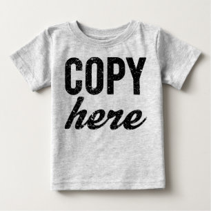 Camiseta Para Bebê COPIE para gêmeos da pasta da cópia