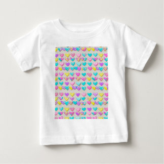 CAMISETA PARA BEBÊ "CORAÇÃO DE CANDY "