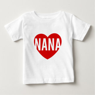 Camiseta Para Bebê Coração de Nana