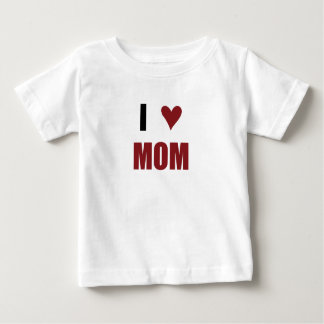 Camiseta Para Bebê Coração Mãe Toddler Tee