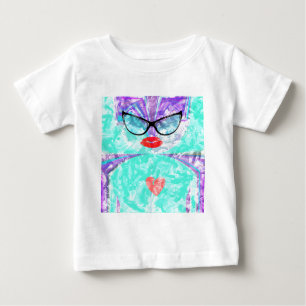 Camiseta Para Bebê Coração perfeito