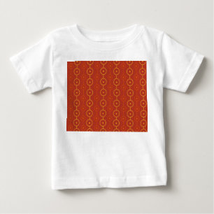 Camiseta Para Bebê Cordas do Círculo Moderno do Século médio