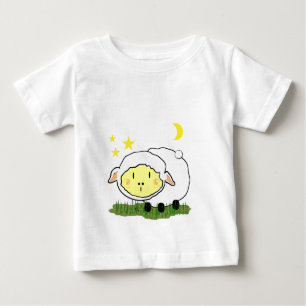 Camiseta Para Bebê Cordeiro dos carneiros
